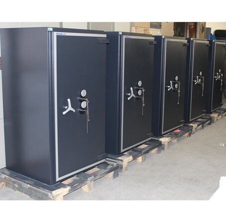 Chubbsafes brandkasten klaarmaken voor levering