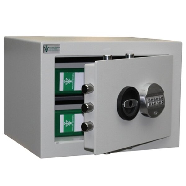 Nr. 2 — Privékluis voor thuis | Sistec ES I Goed afgewerkte, lichtgewicht Europese kluis voor thuis