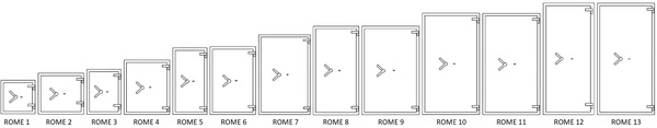 Modèles Coffres-Forts Salvus Rome